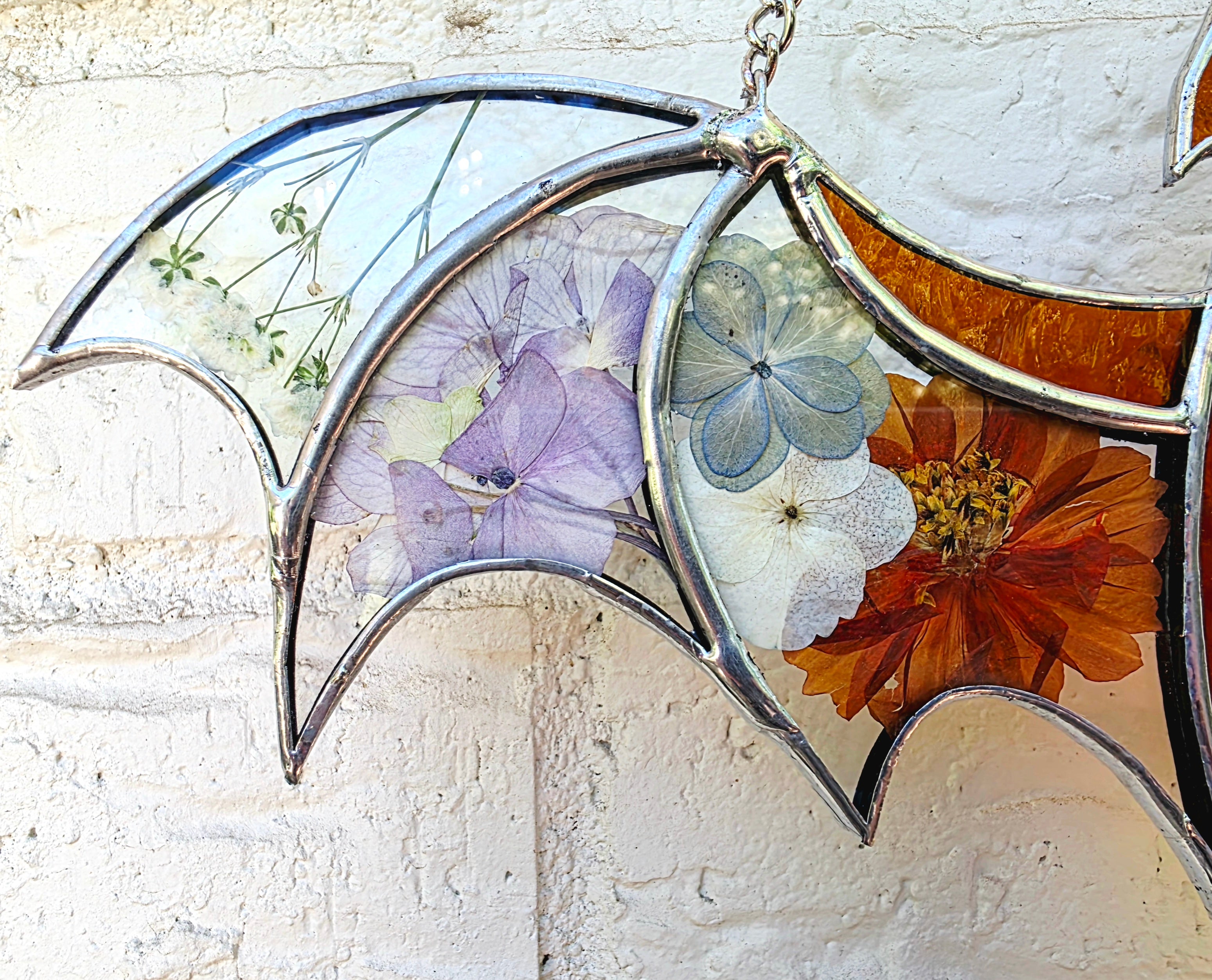 Pressed Flower Dragon - Auburn