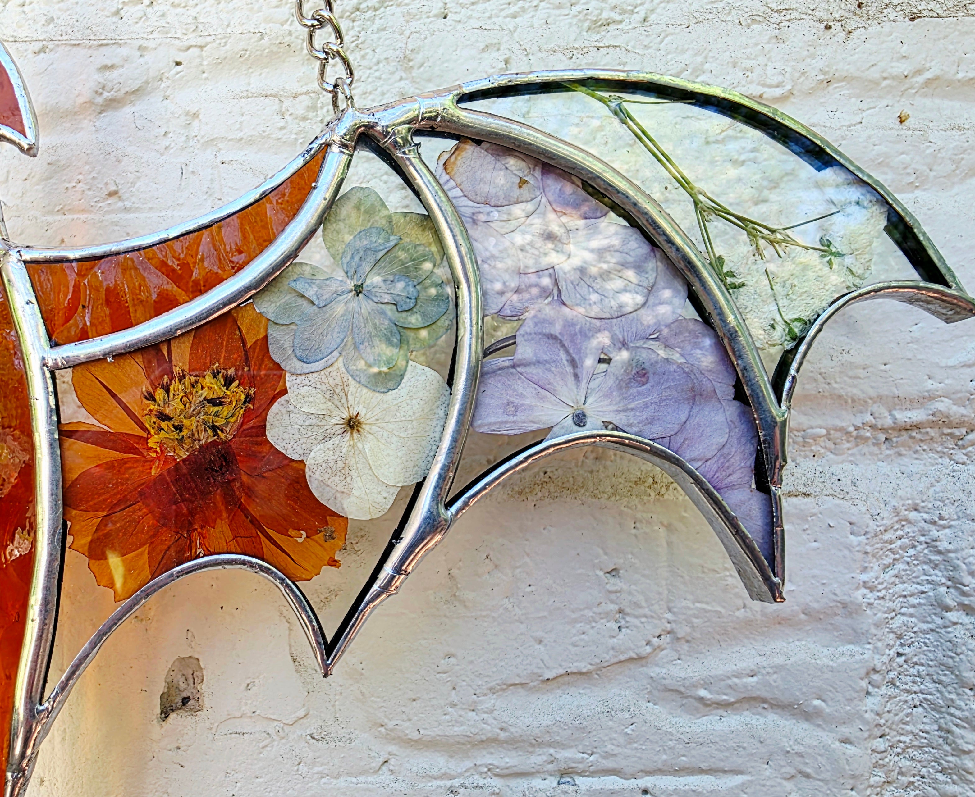 Pressed Flower Dragon - Auburn
