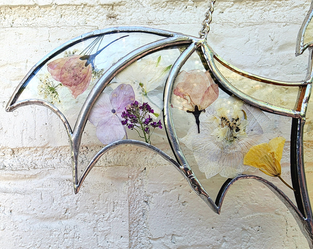 Pressed Flower Dragon - Yellow