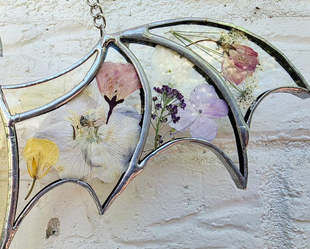 Pressed Flower Dragon - Yellow